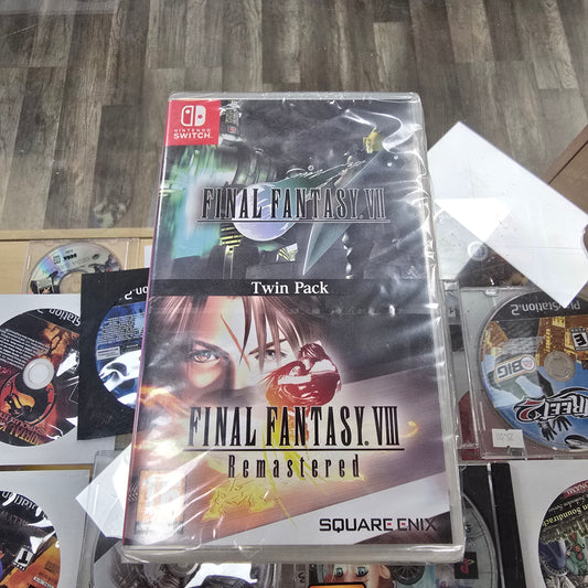 Final Fantasy VII & VIII Remastered Twin Pack Nintendo Switch NEW