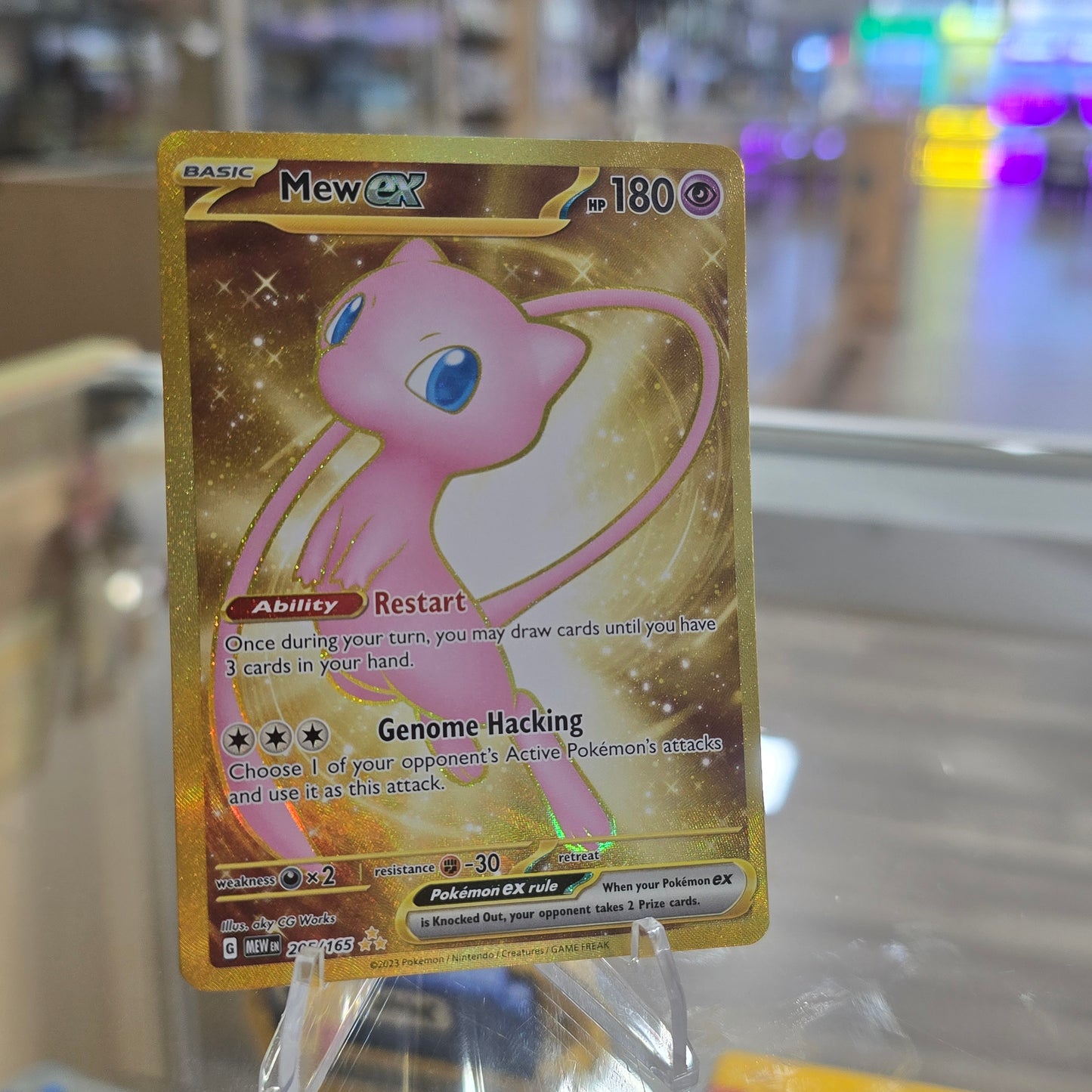 Mew ex - 205/165 - SV: Scarlet & Violet 151 (NM)