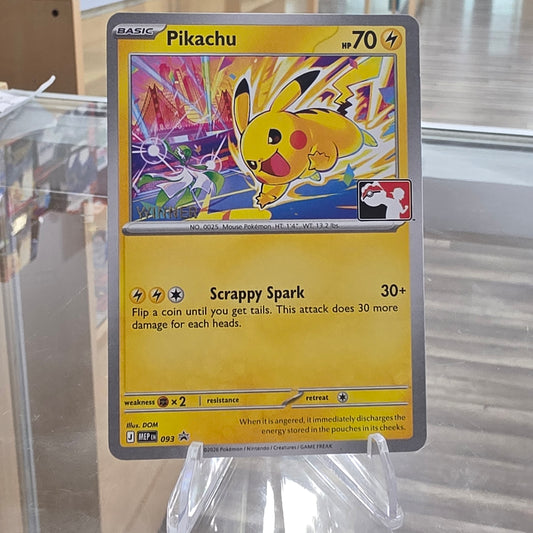 (NM) Pikachu - 093 (Winner) - ME: Mega Evolution Promo