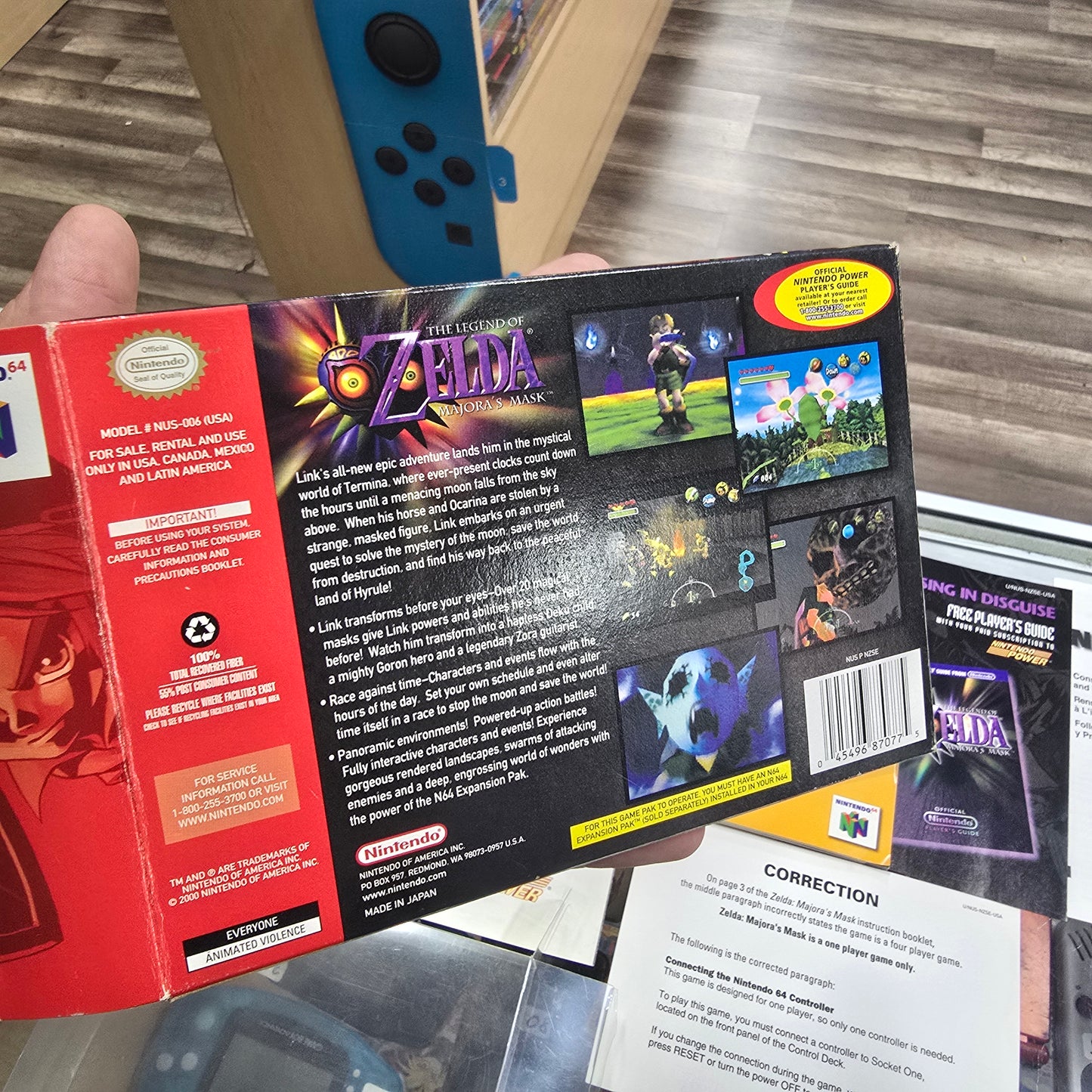 Zelda Majora's Mask [Collector's Edition] Nintendo 64 CIB