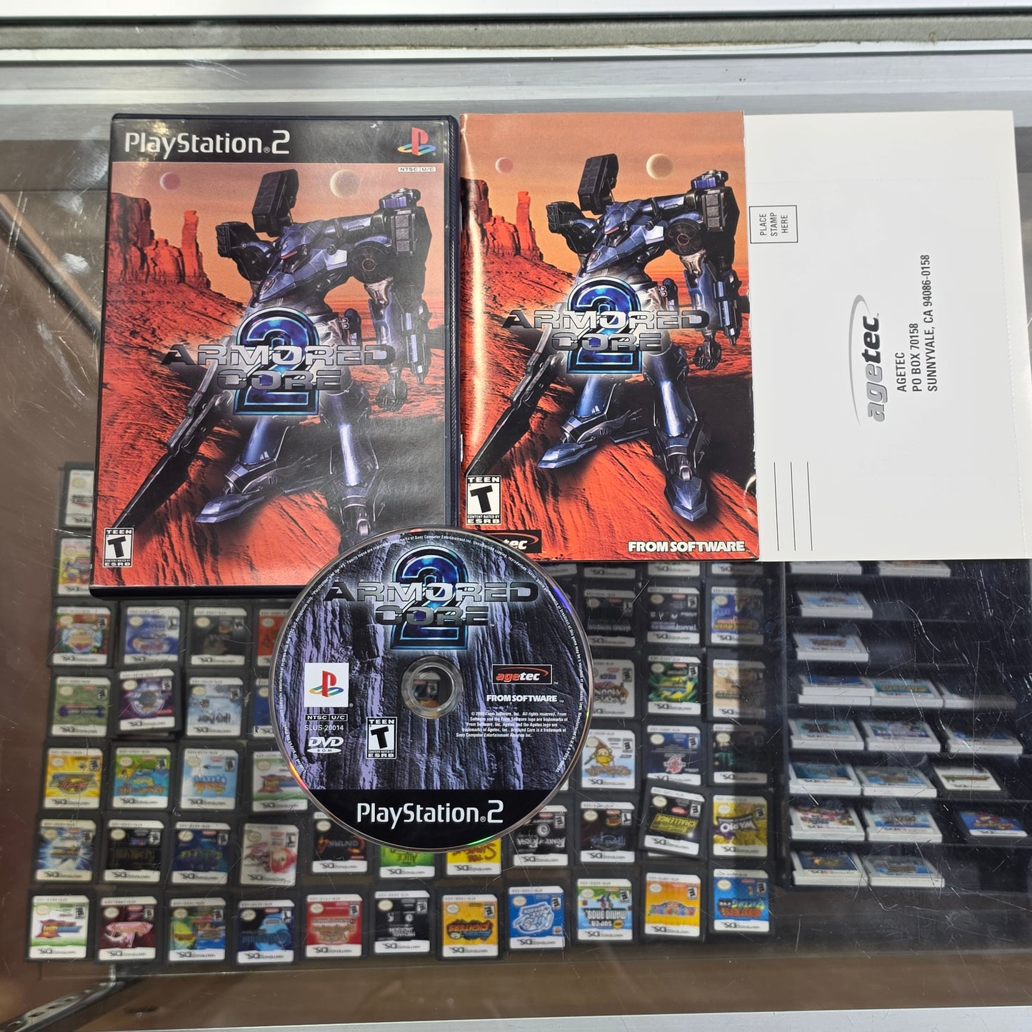 Armored Core 2 with Registration Card Playstation 2