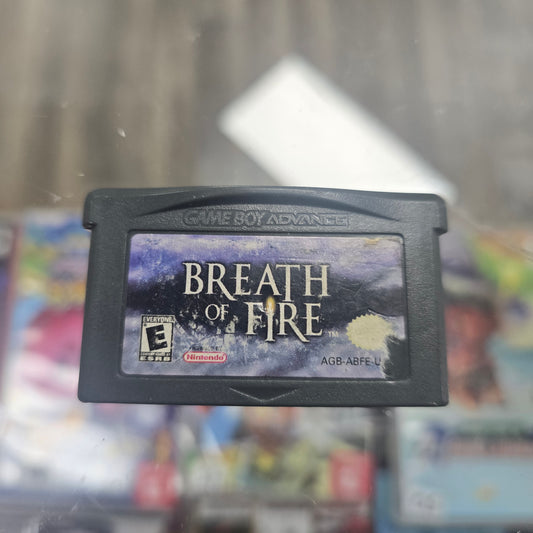 Breath of Fire Nintendo GameBoy Advance