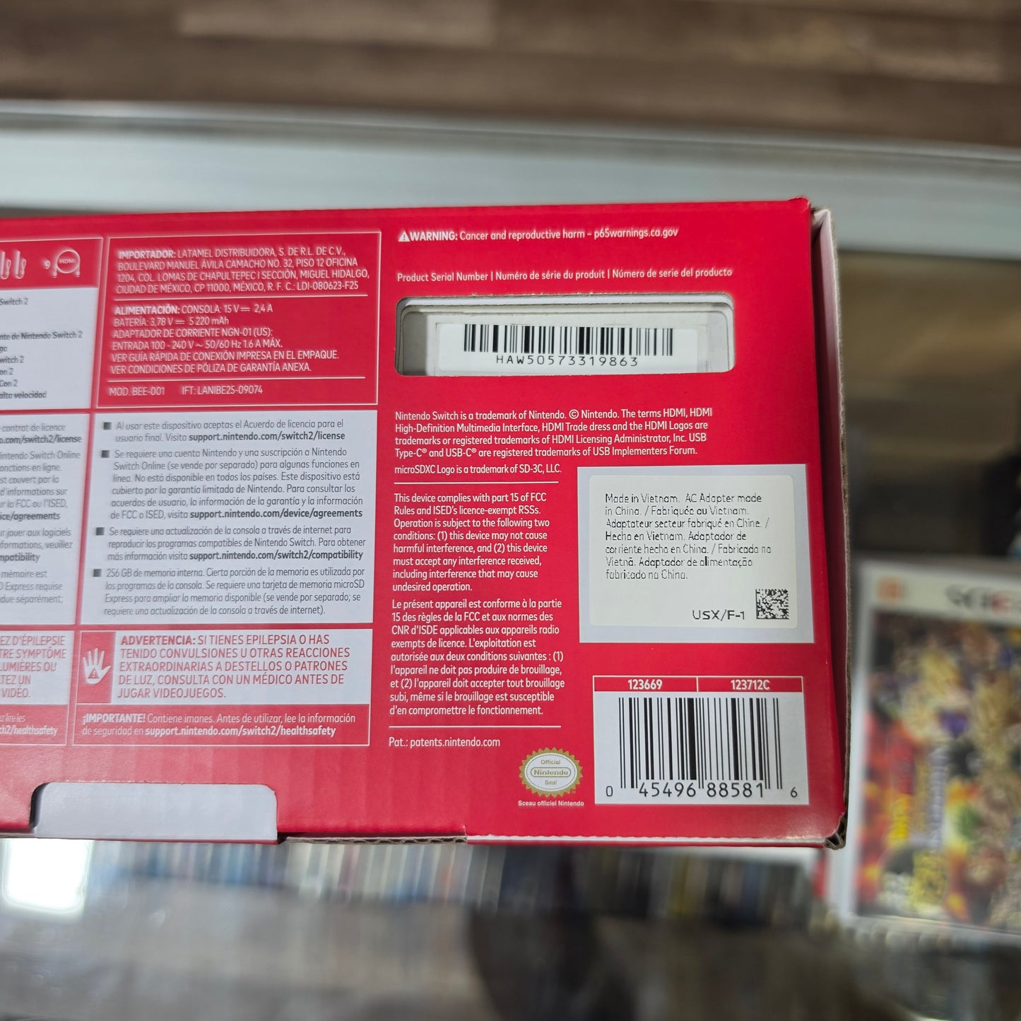 Nintendo Switch 2 Console UNOPENED