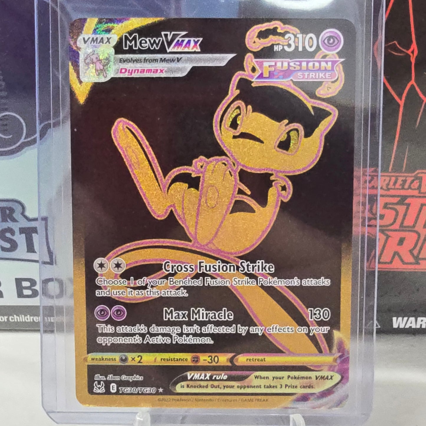 Mew VMAX (Secret) - SWSH11: Lost Origin Trainer Gallery (NM)