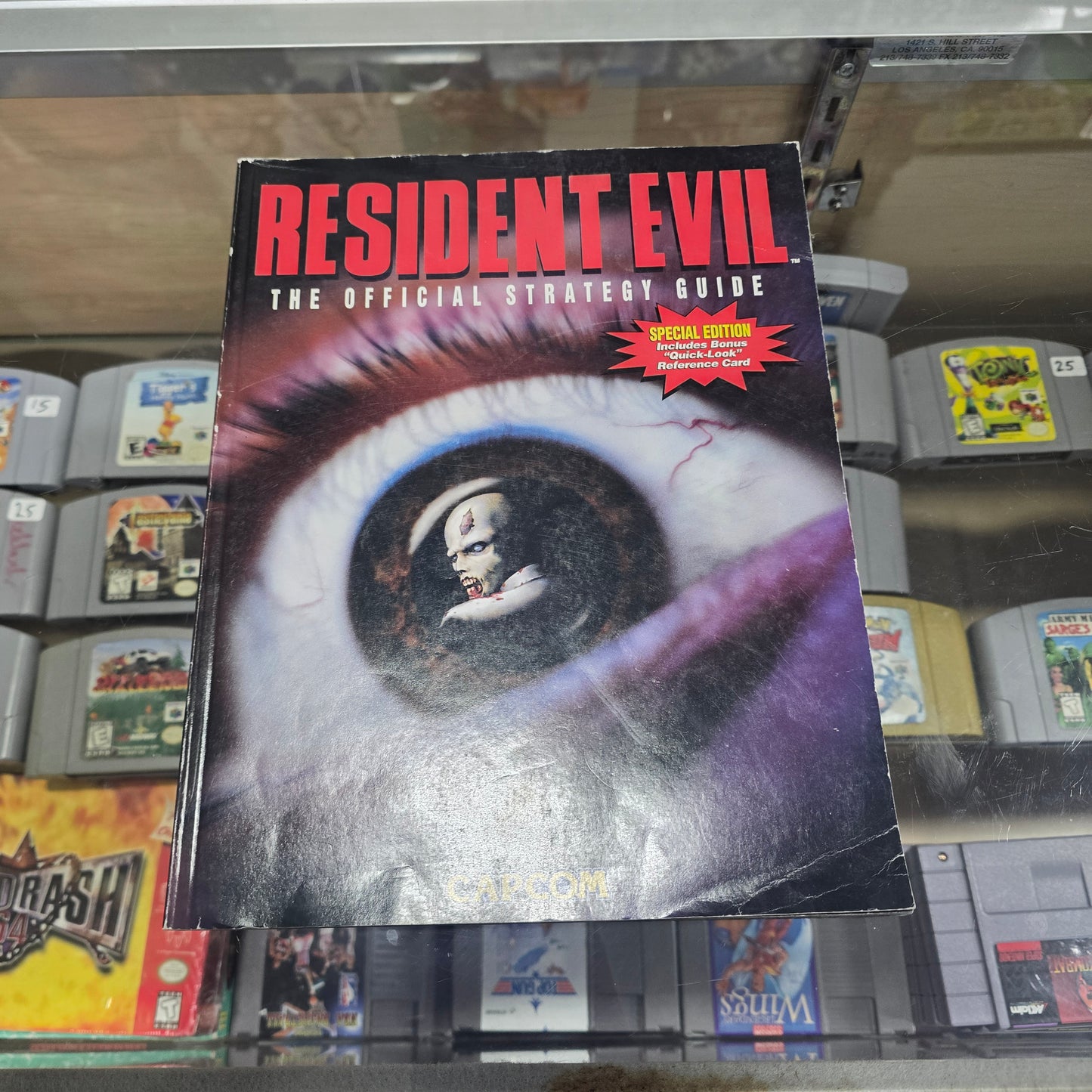 Resident Evil 1 Playstation 1 Strategy Guide Ok Condition