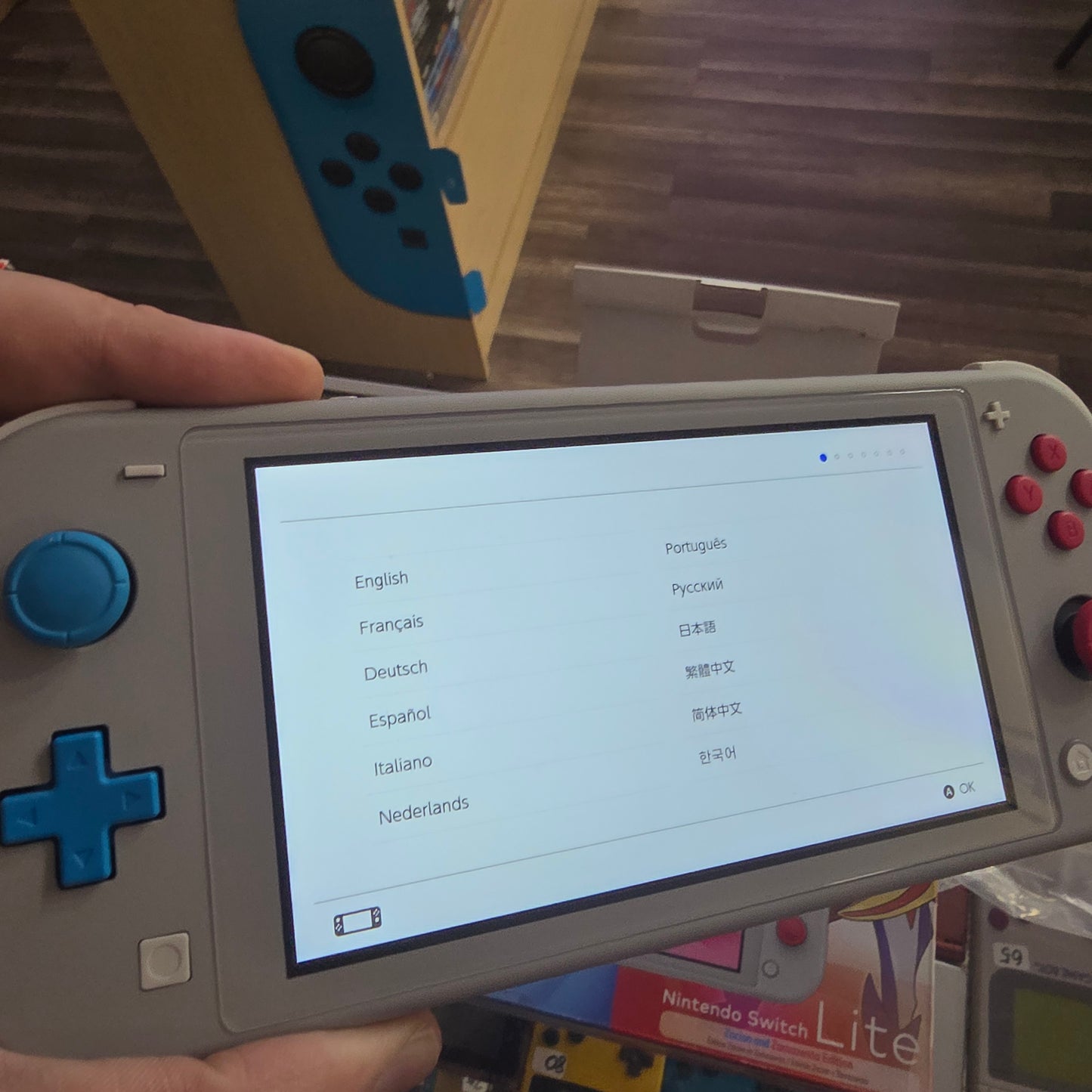 Nintendo Switch Lite [Zacian and Zamazenta Edition] (CLEAN)