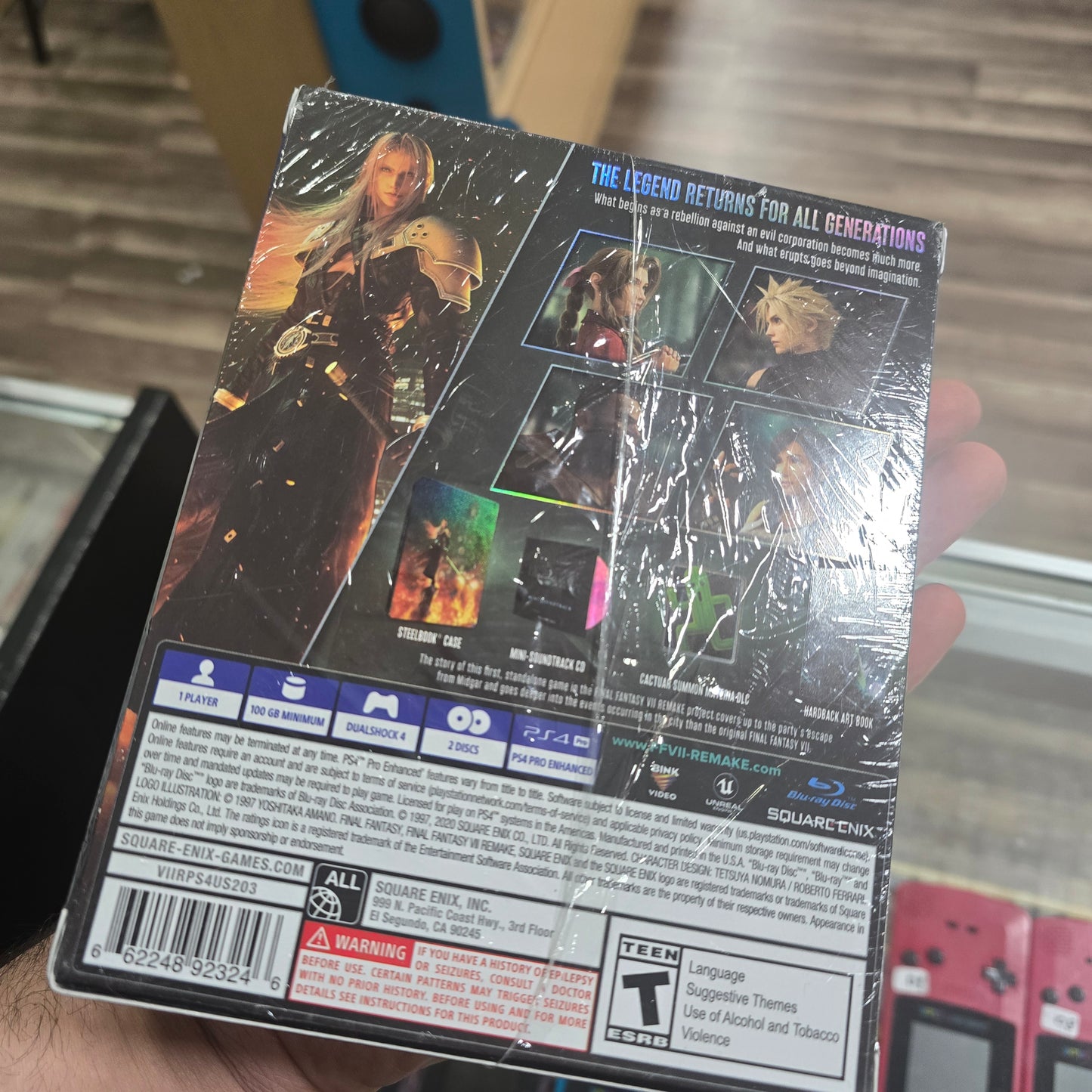 Final Fantasy VII Remake [Deluxe Edition] Playstation 4 (NEW)