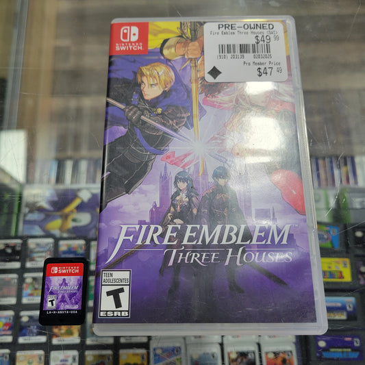 Fire Emblem Three Houses Nintendo Switch