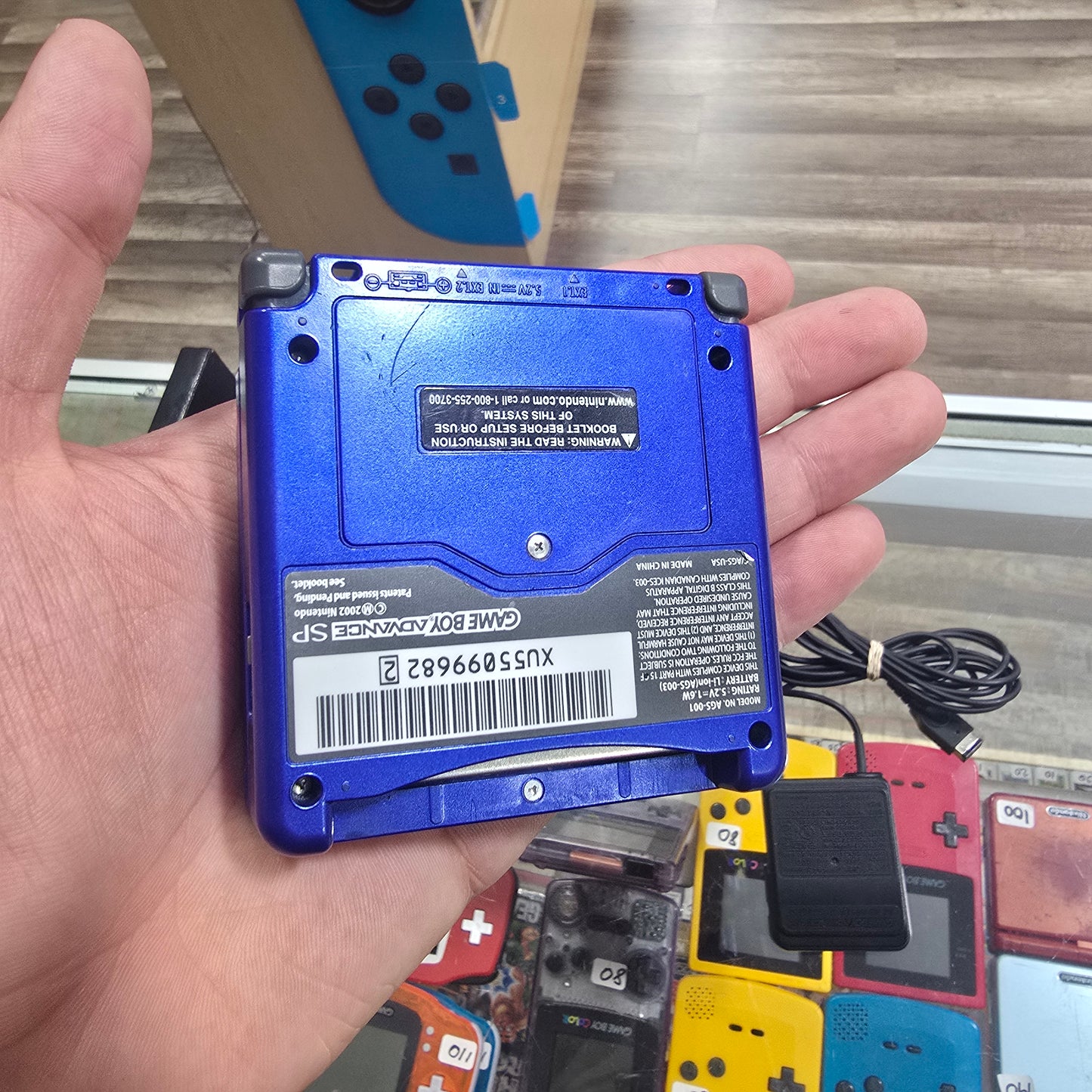 Cobalt Gameboy Advance SP Nintendo GameBoy Advance
