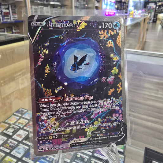 Lumineon V - Crown Zenith: Galarian Gallery (NM)