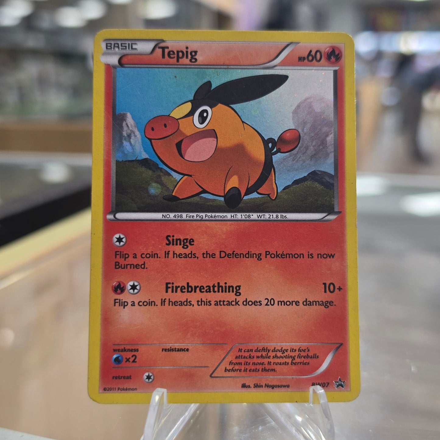 Tepig - BW07 - Black and White Promos (MP)