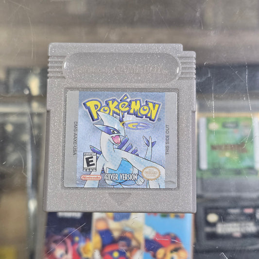 Pokémon Silver (New Battery) (Authentic) (Saves) Nintendo GameBoy Color (1)