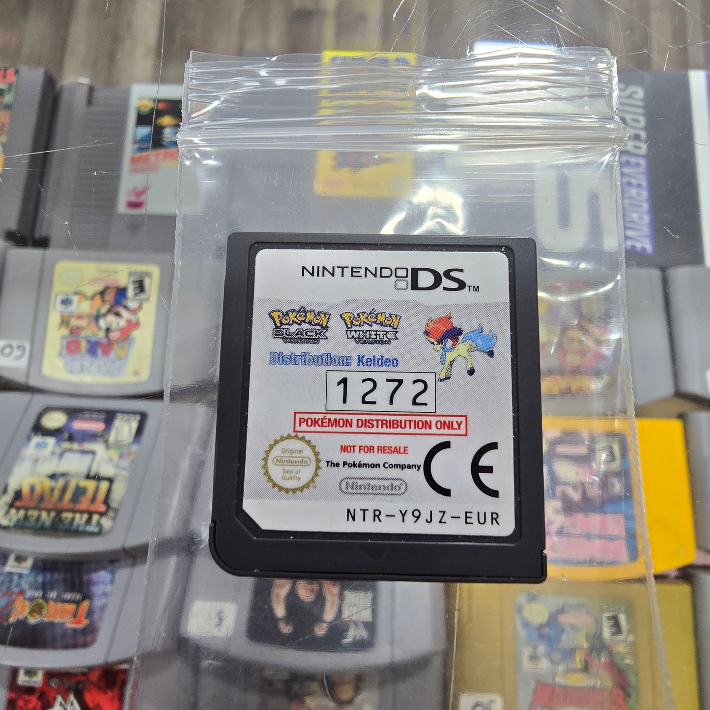 Keldeo Pokemon Distribution EUR PAL Not For Resale Nintendo DS Authentic Clean