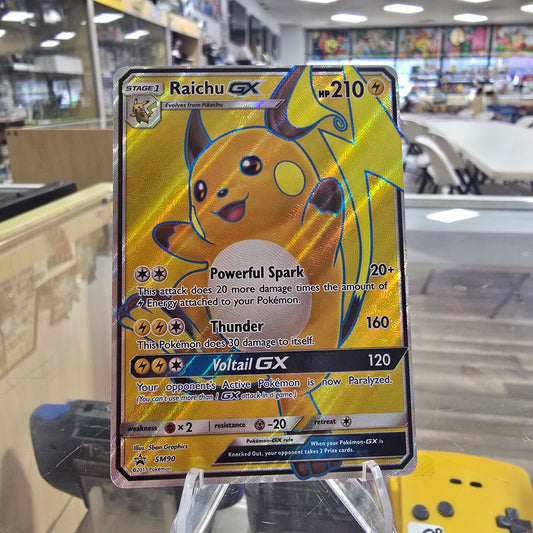 Raichu GX - SM90 - SM Promos (LP)