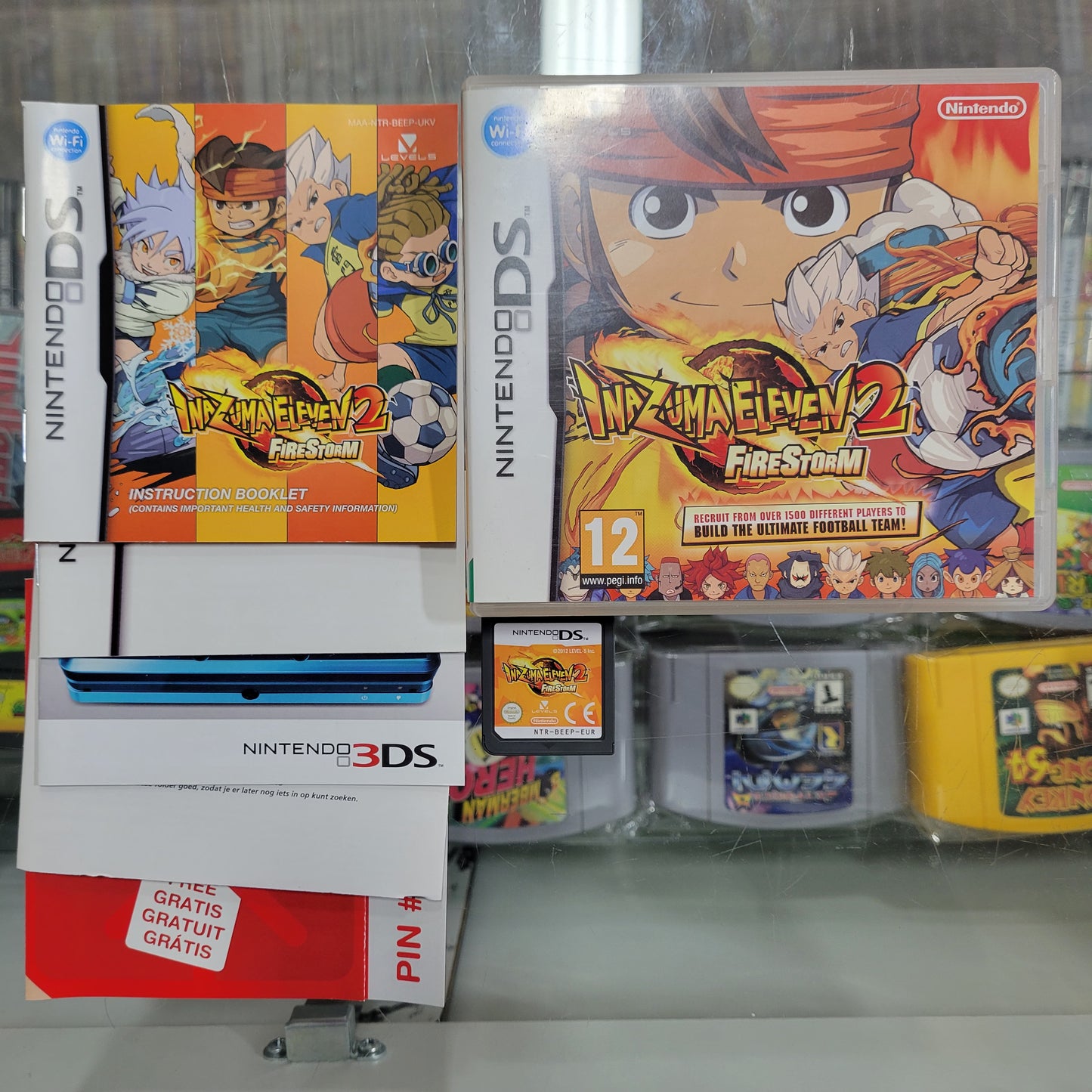 Inazuma Eleven 2 Fire Storm Nintendo DS