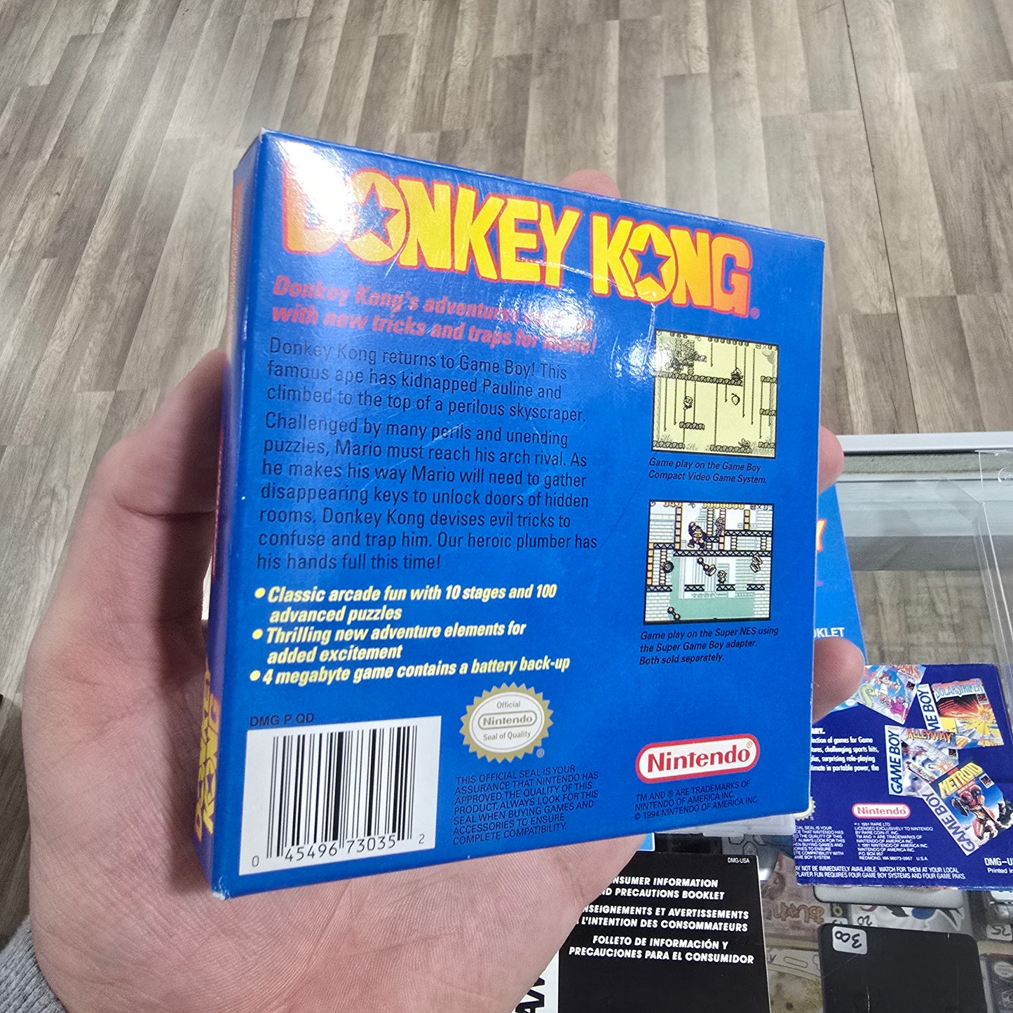 Donkey Kong CIB Nintendo Gameboy