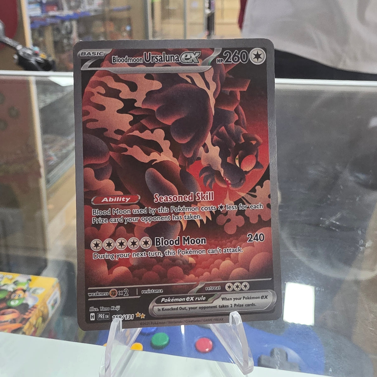 (NM) Bloodmoon Ursaluna ex - SV: Prismatic Evolutions