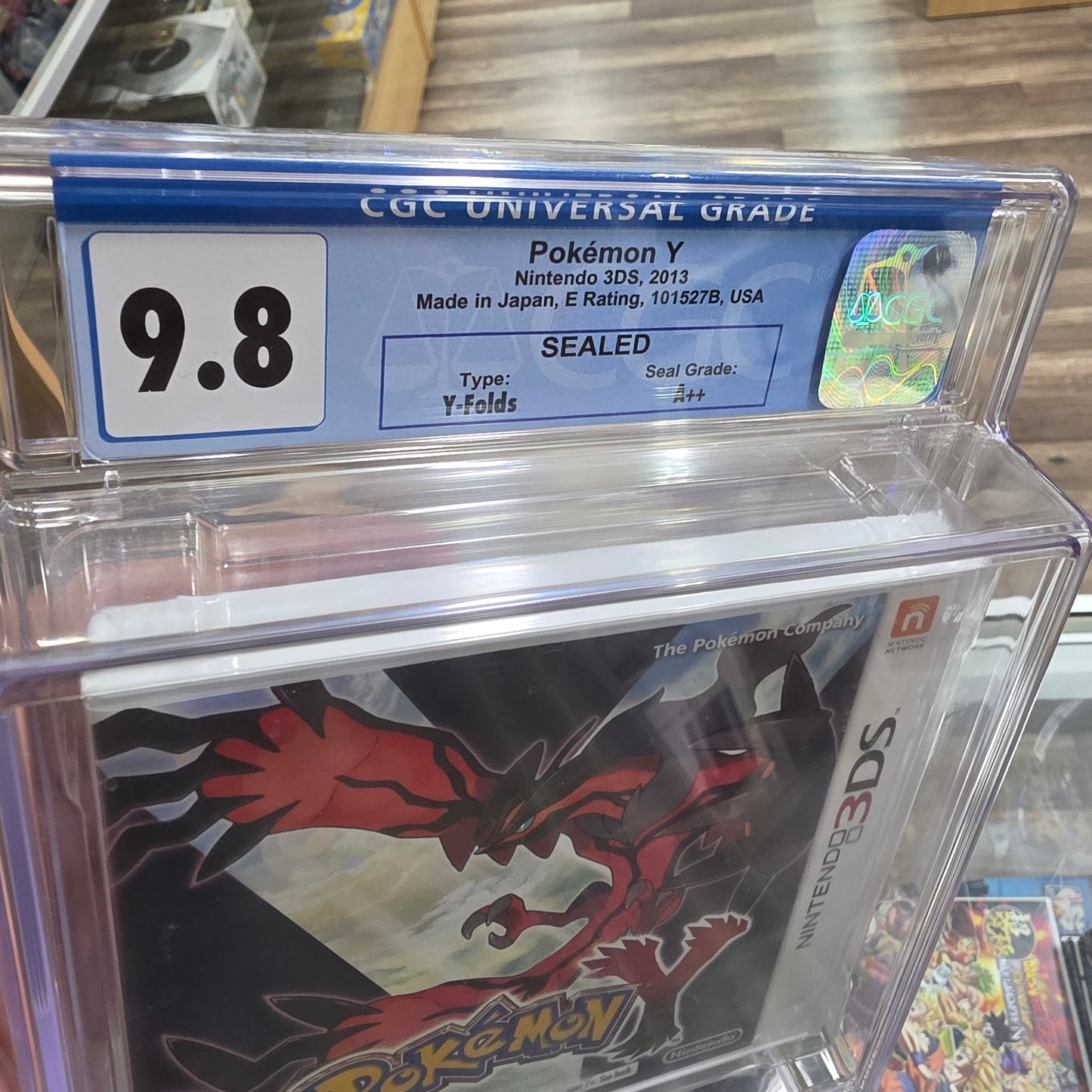CGC Graded 9.8  A++ Pokémon Y Nintendo 3DS (UNOPENED)