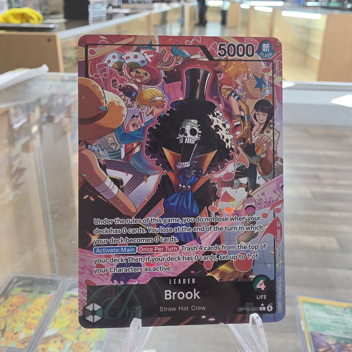 (NM) Brook (OP15-022) (Alternate Art) - Adventure on Kami's Island