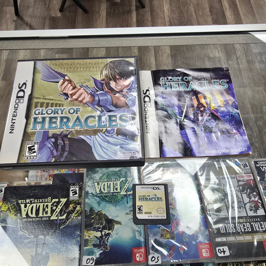 Glory of Heracles Nintendo DS