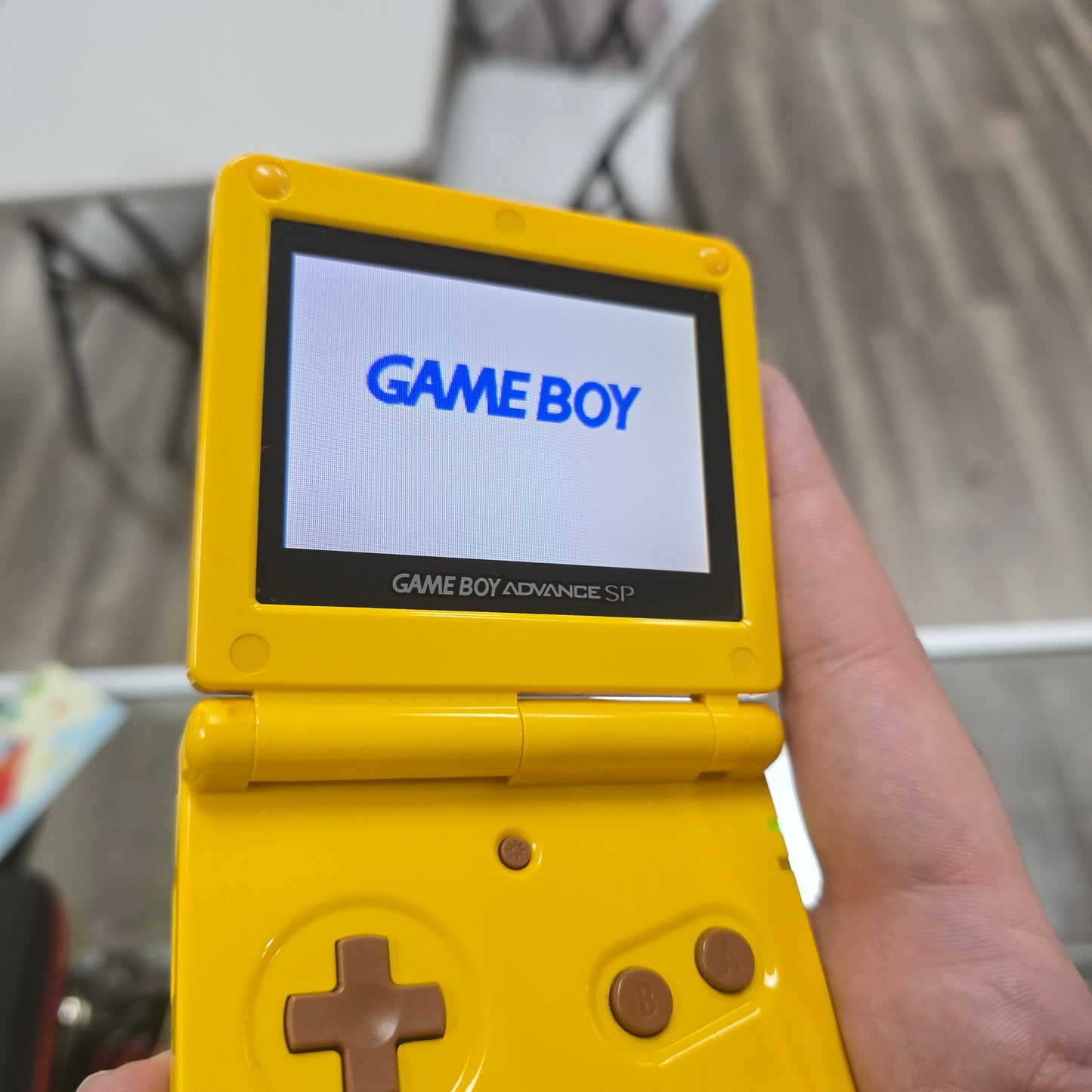 Pikachu Gameboy Advance SP (ToysRUs) (Authentic) Handheld System with Charger