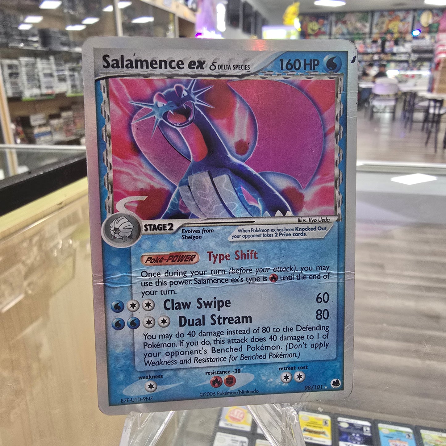 Salamence ex (Delta Species) - Dragon Frontiers (DMG)
