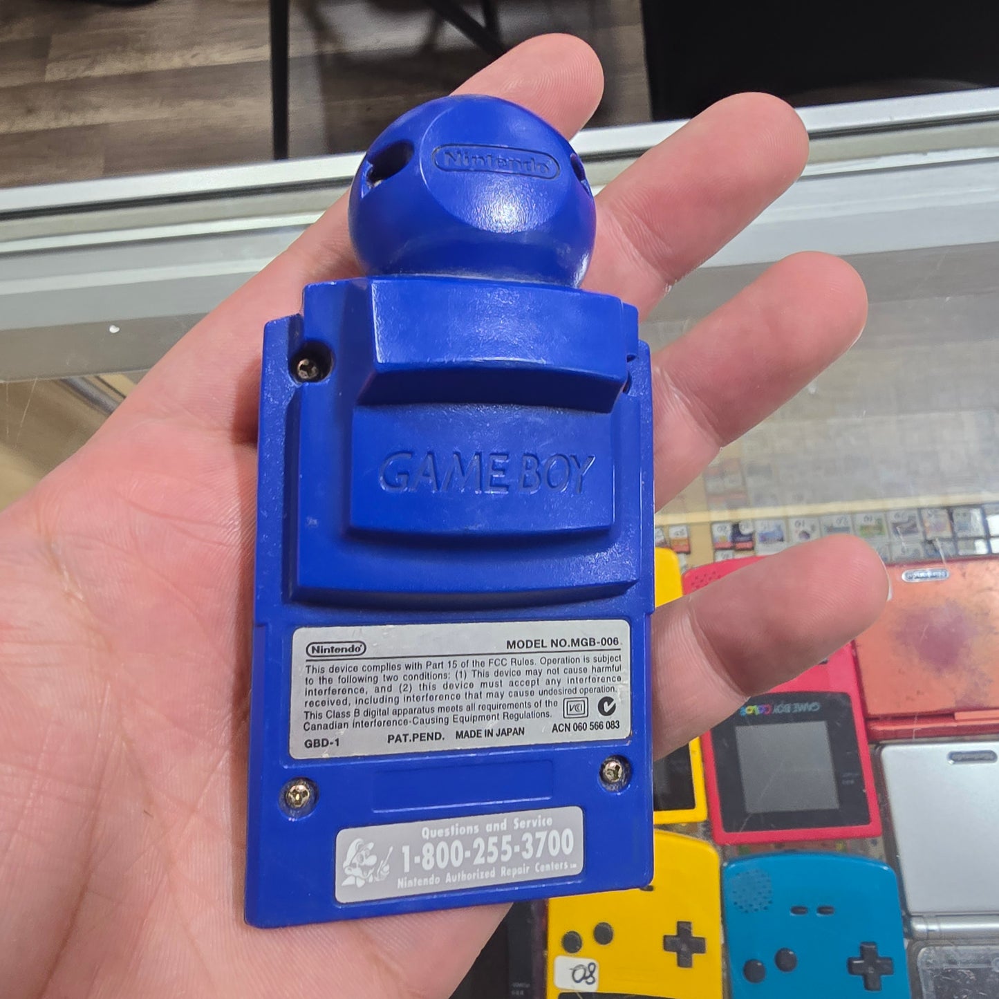 Blue Gameboy Camera for Gameboy Systems