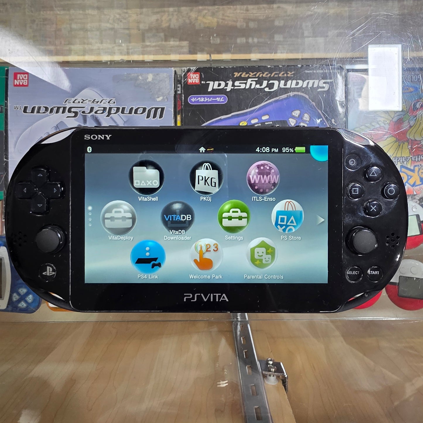 Playstation Vita Handheld System Pre Installed Games