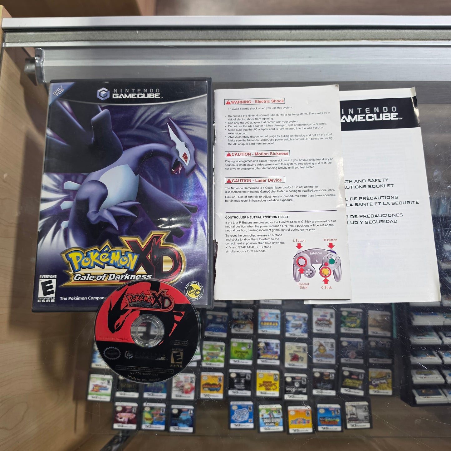 Pokemon XD: Gale of Darkness (Authentic) (Rough Manual) Nintendo GameCube