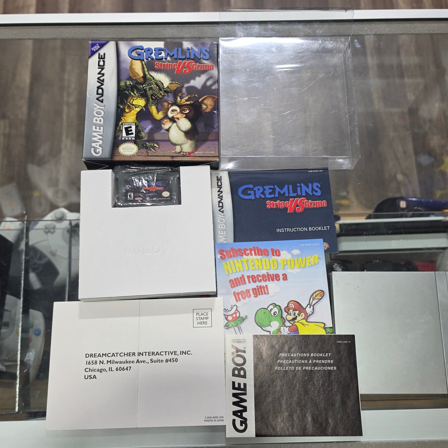 Gremlins Stripe vs Gizmo CIB Nintendo Gameboy Advance