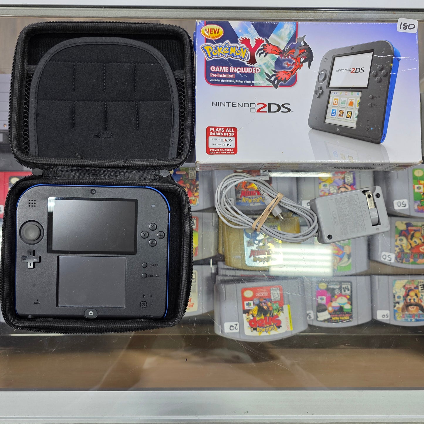 Nintendo 2DS System Pre Installed Games [Charger and Case Included]