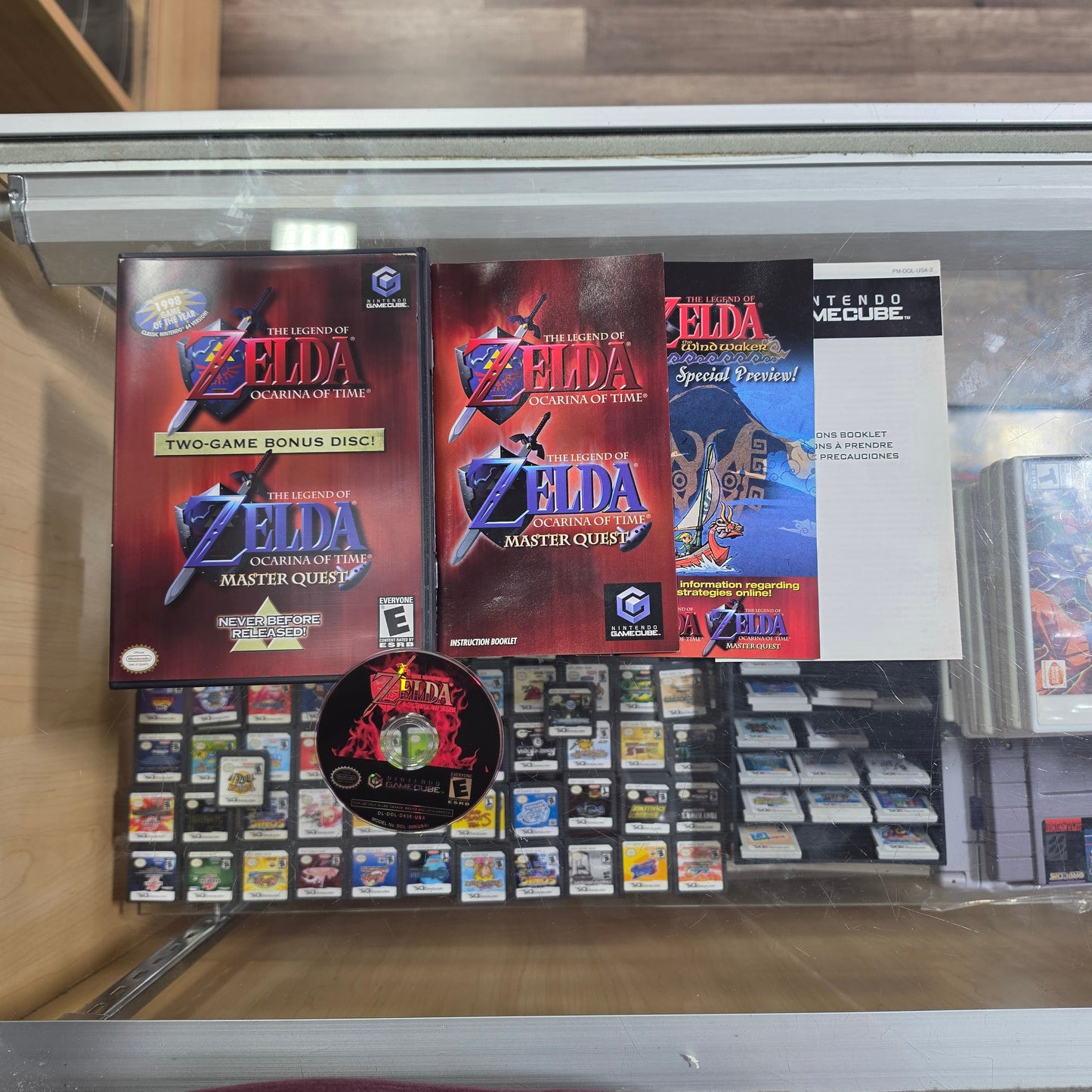 Zelda Ocarina of Time Master Quest Nintendo Gamecube