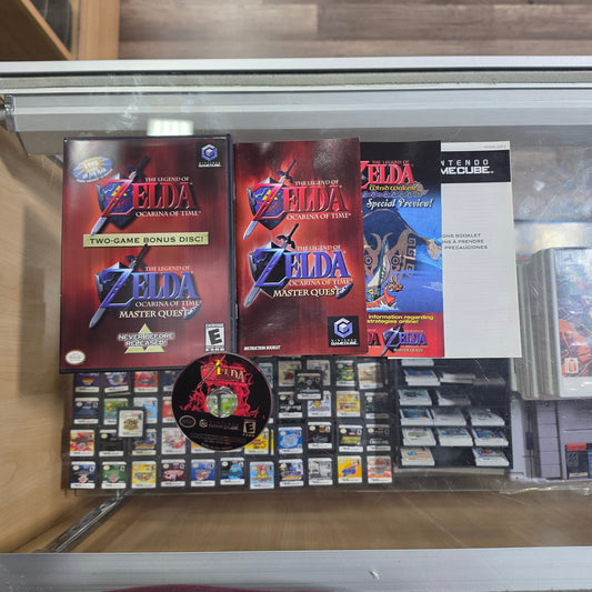 Zelda Ocarina of Time Master Quest Nintendo Gamecube