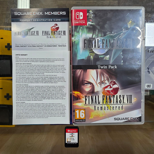Final Fantasy VII & VIII Remastered Twin Pack Nintendo Switch [PAL]