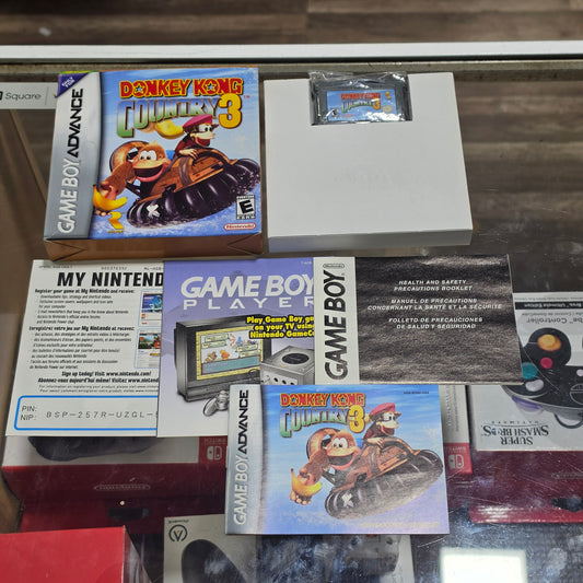 Donkey Kong Country 3 Nintendo Gameboy Advance CIB