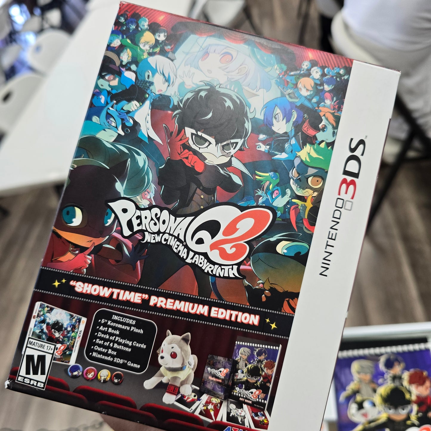 Persona Q2: New Cinema Labyrinth [Showtime Premium Edition] Nintendo 3DS NO DOG