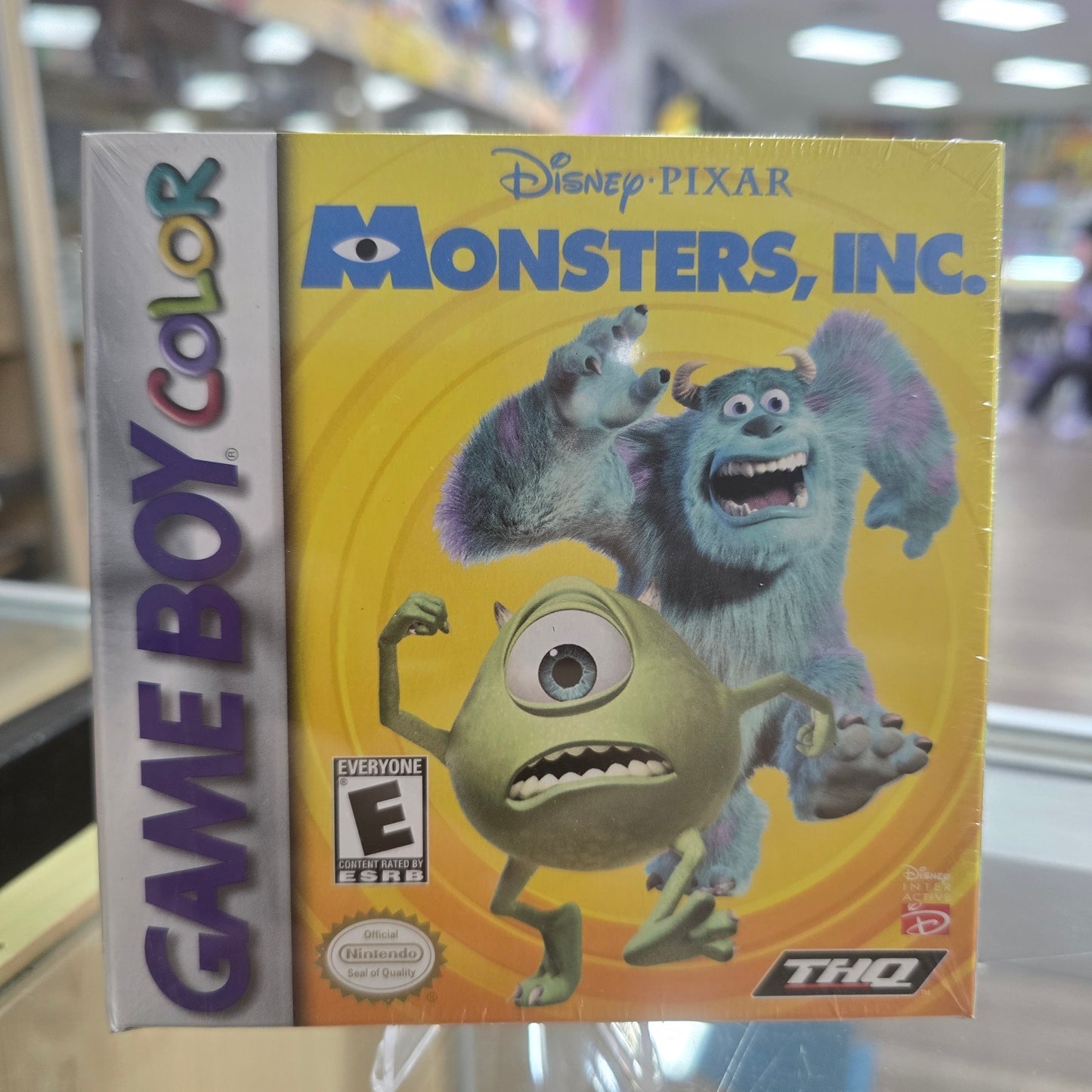 Monsters Inc Nintendo Gameboy Color (Sealed)