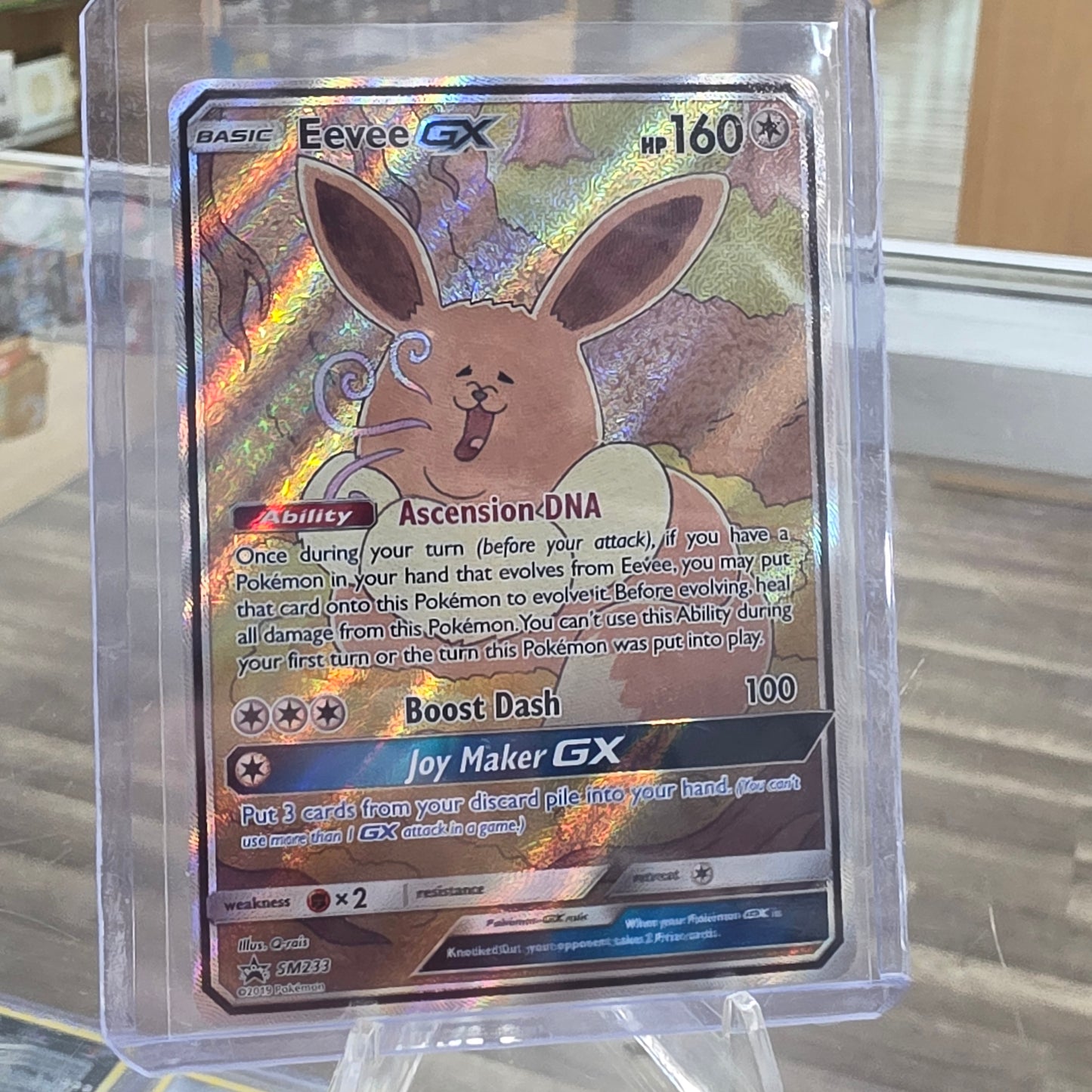 Eevee GX - SM233 - SM Promos (NM)