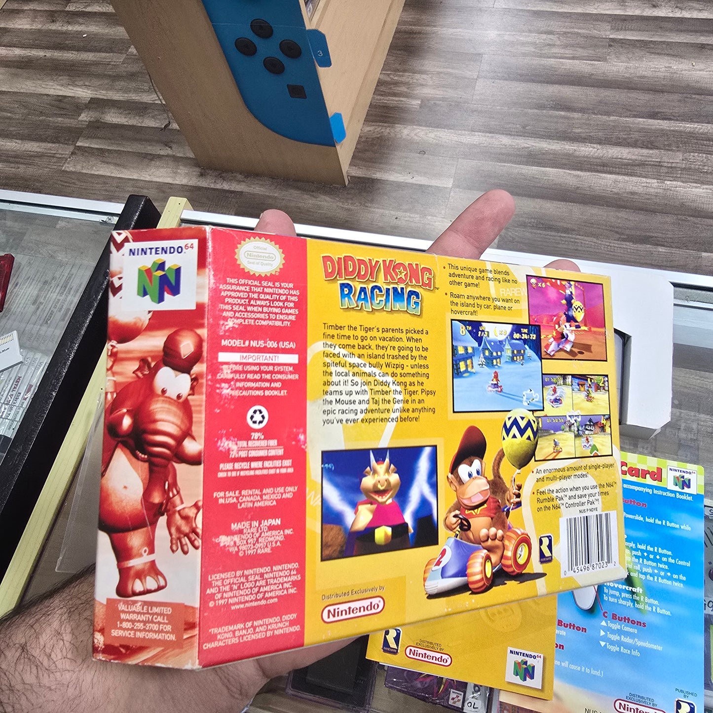 Diddy Kong Racing Nintendo 64 CIB