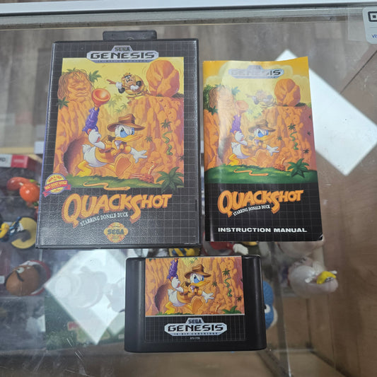 QuackShot Starring Donald Duck Sega Genesis
