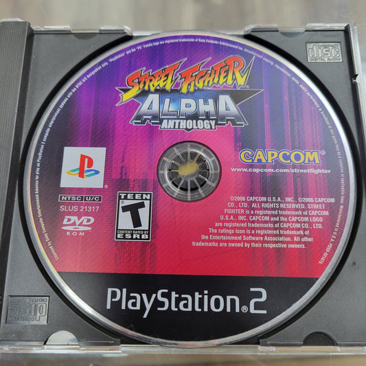 Street Fighter Alpha Anthology Playstation 2