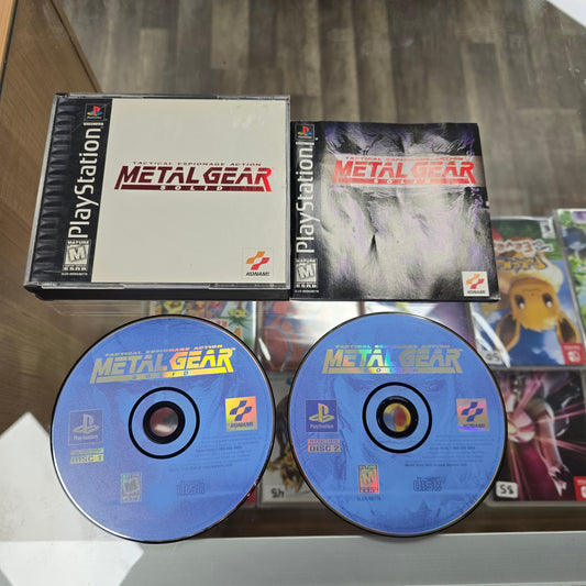 Metal Gear Solid CIB with Registration Card PlayStation 1