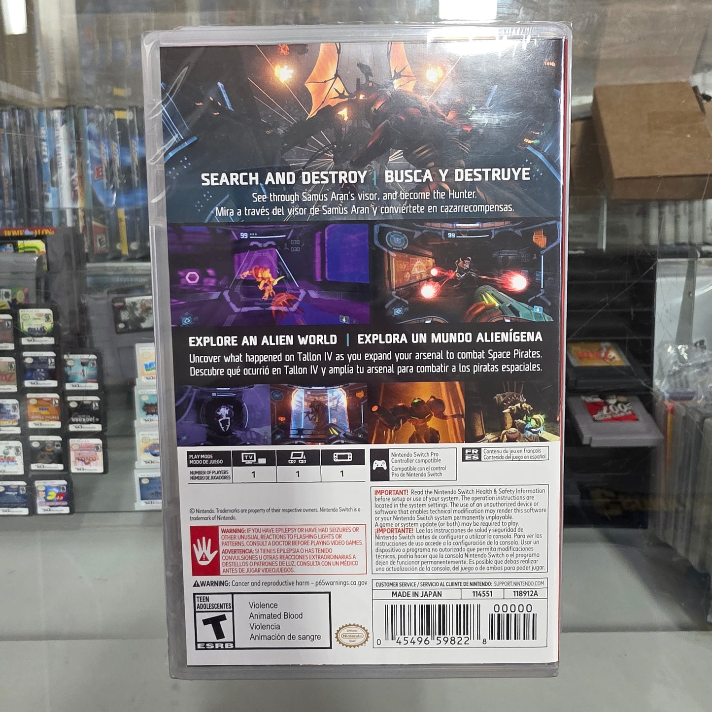Metroid Prime Remastered - Nintendo Switch New