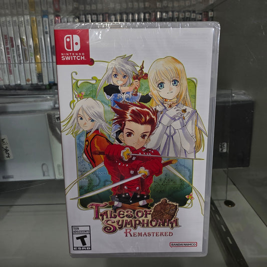 New Sealed Tales Of Symphonia Remastered Nintendo Switch