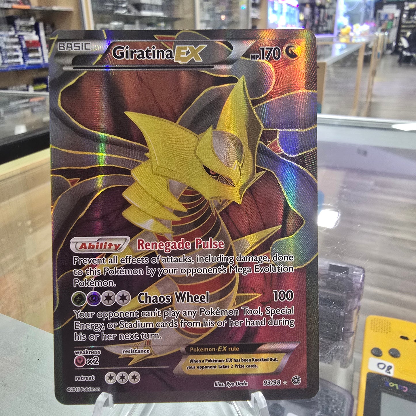 Giratina EX (93 Full Art) - XY - Ancient Origins (NM)