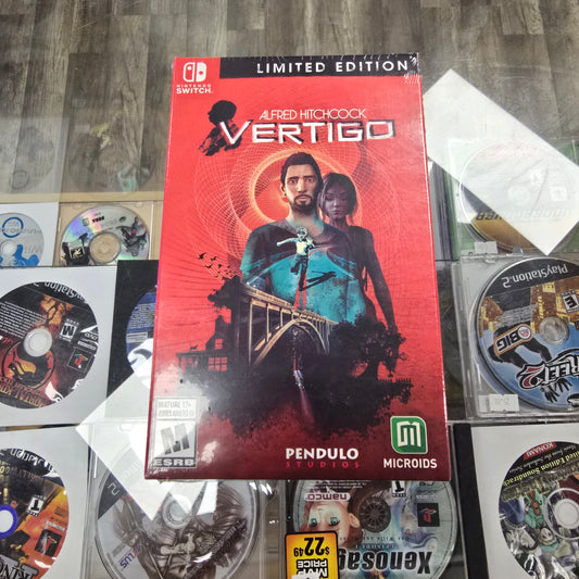 NEW Alfred Hitchcock Vertigo: Limited Edition Nintendo Switch