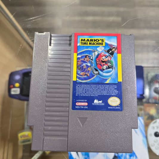 Mario's Time Machine NES