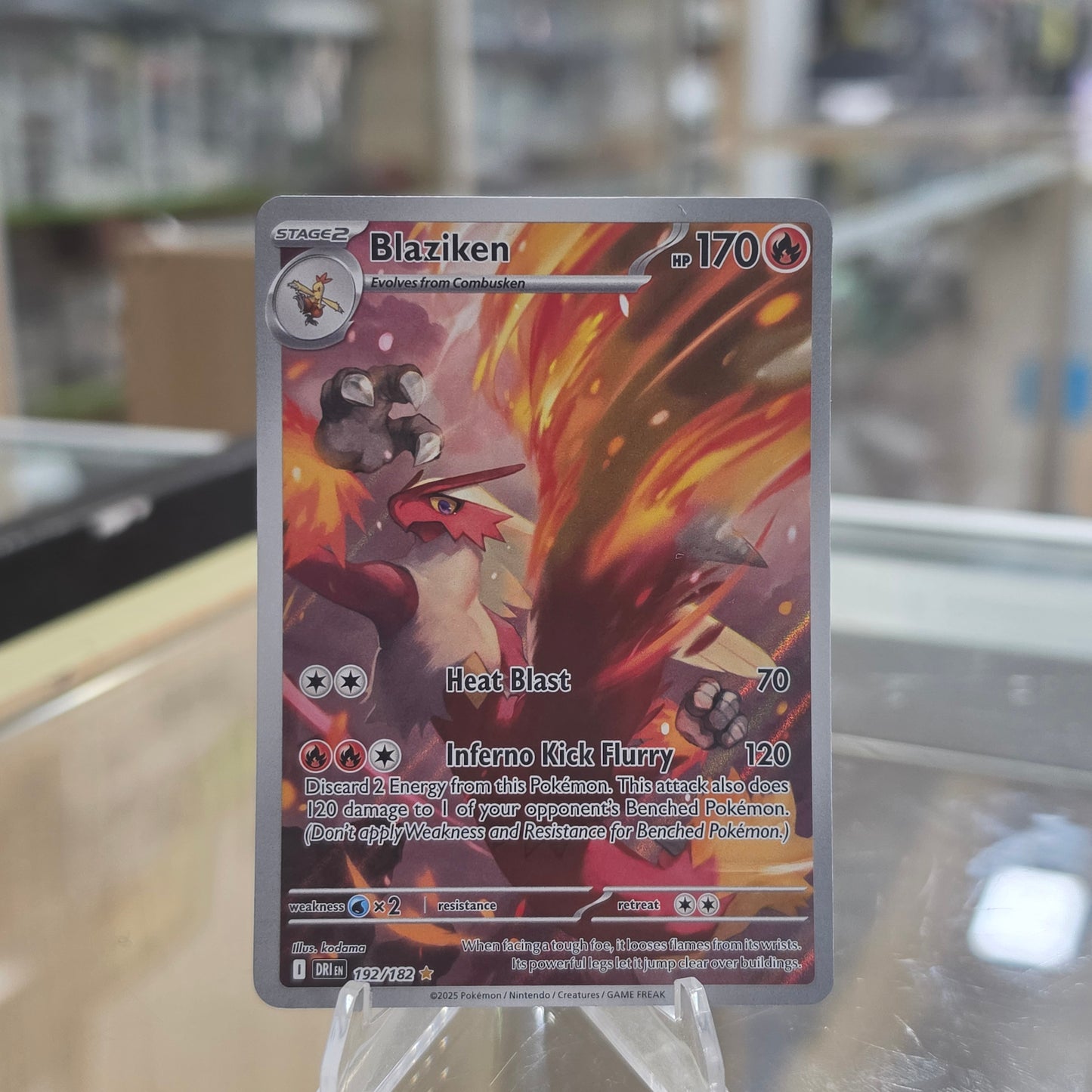 Blaziken - 192/182 - SV10: Destined Rivals (NM)