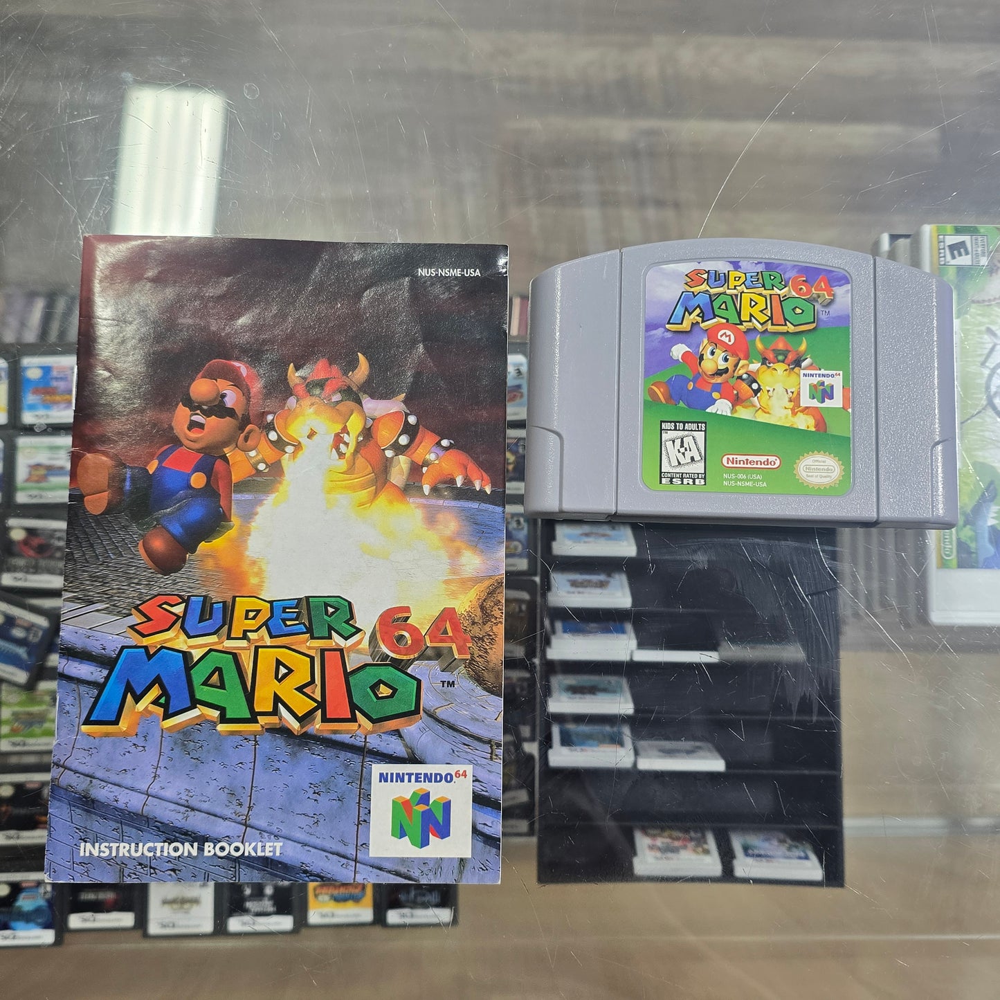 Super Mario 64 with Manual Nintendo 64