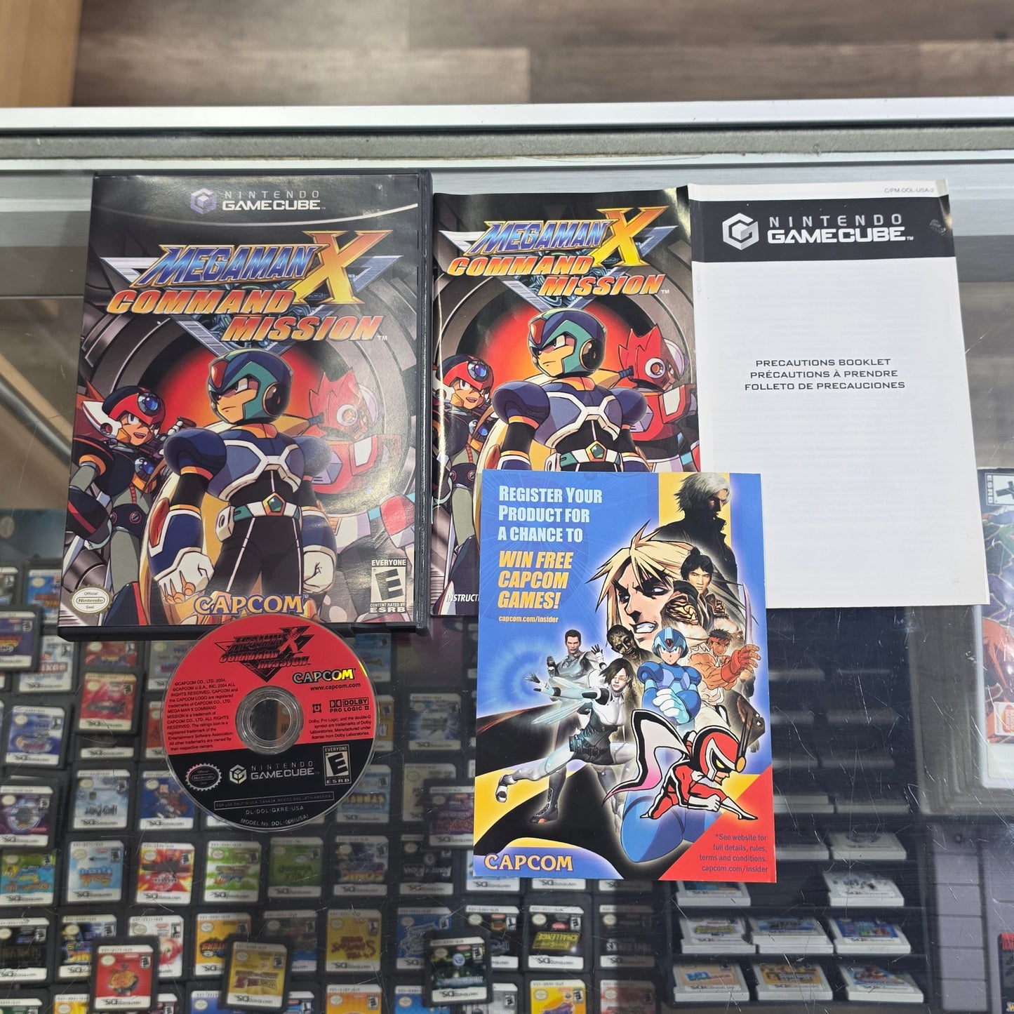 Mega Man X Command Mission Nintendo GameCube
